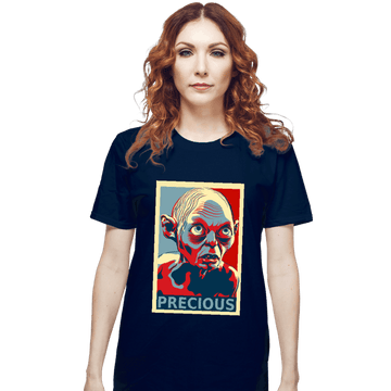 Shirts T-Shirts, Unisex / Small / Navy Precious