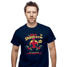 Load image into Gallery viewer, Daily_Deal_Shirts T-Shirts, Unisex / Small / Navy The Amazing Spider-Gym
