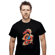 Load image into Gallery viewer, Shirts T-Shirts, Unisex / Small / Black Mulan And The Dragon
