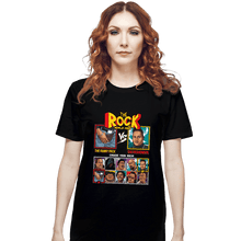 Load image into Gallery viewer, Shirts T-Shirts, Unisex / Small / Black The Rock Fighter
