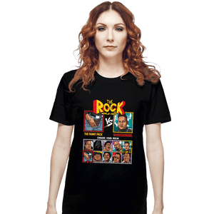 Shirts T-Shirts, Unisex / Small / Black The Rock Fighter
