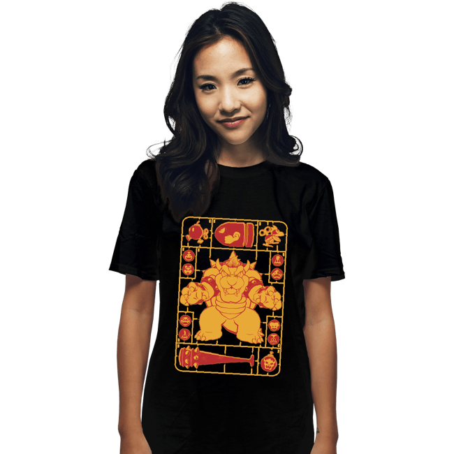 Daily_Deal_Shirts T-Shirts, Unisex / Small / Black Bowser Model Sprue