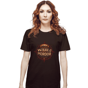 Shirts T-Shirts, Unisex / Small / Dark Chocolate I Simply Walked