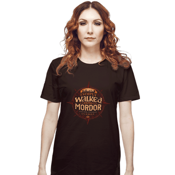 Shirts T-Shirts, Unisex / Small / Dark Chocolate I Simply Walked