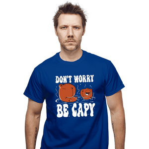 Shirts T-Shirts, Unisex / Small / Royal Blue Be Capy
