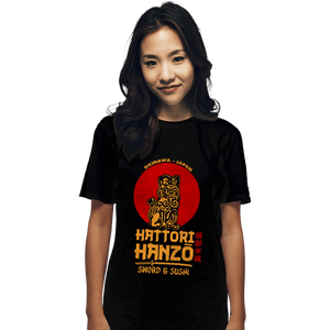 Shirts T-Shirts, Unisex / Small / Black Hattori Hanzo