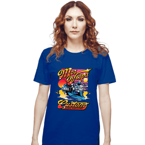 Secret_Shirts T-Shirts, Unisex / Small / Royal Blue Mos Vespa Customs