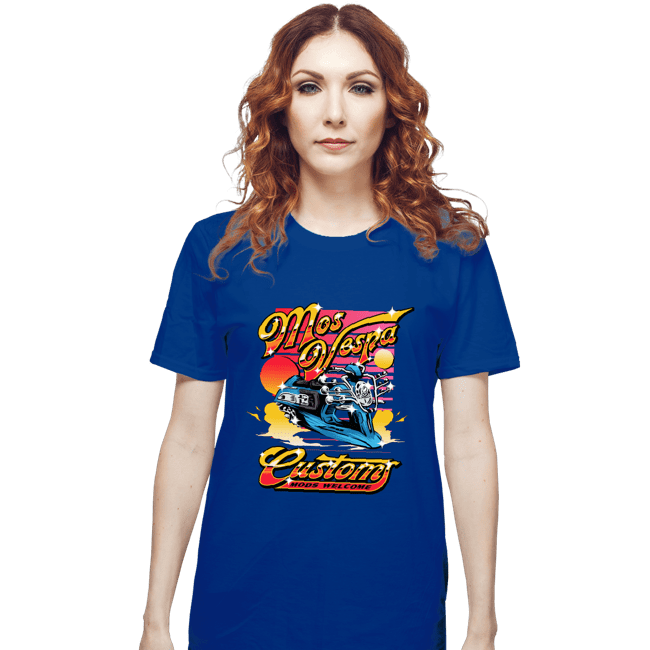 Secret_Shirts T-Shirts, Unisex / Small / Royal Blue Mos Vespa Customs