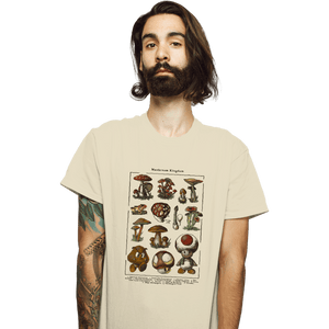Daily_Deal_Shirts T-Shirts, Unisex / Small / Natural Mario Mushrooms