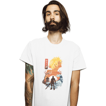 Shirts T-Shirts, Unisex / Small / White Ukiyo Tidus