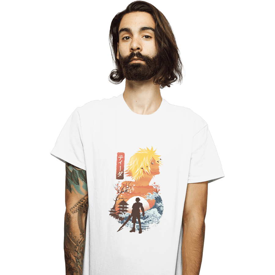 Shirts T-Shirts, Unisex / Small / White Ukiyo Tidus