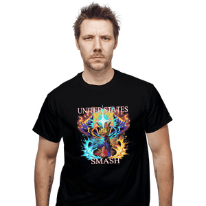 Shirts T-Shirts, Unisex / Small / Black US Smash
