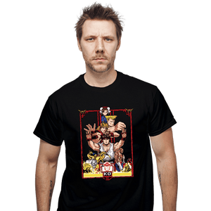 Secret_Shirts T-Shirts, Unisex / Small / Black Enter The Street Fighter