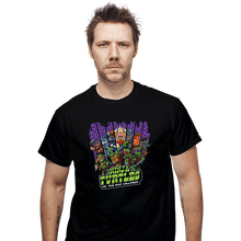 Load image into Gallery viewer, Daily_Deal_Shirts T-Shirts, Unisex / Small / Black TMNT Vs The NYC Villains
