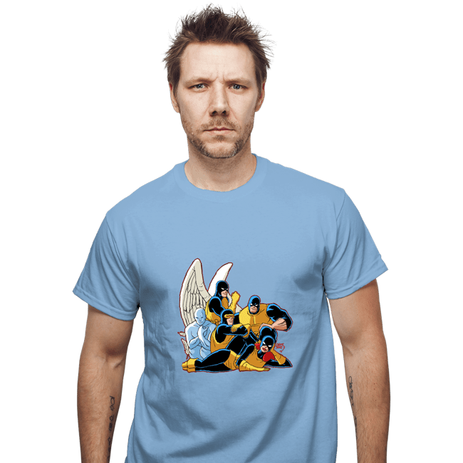Daily_Deal_Shirts T-Shirts, Unisex / Small / Powder Blue Mutant Original Five