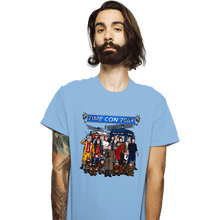 Load image into Gallery viewer, Daily_Deal_Shirts T-Shirts, Unisex / Small / Powder Blue Welcome To Time Con
