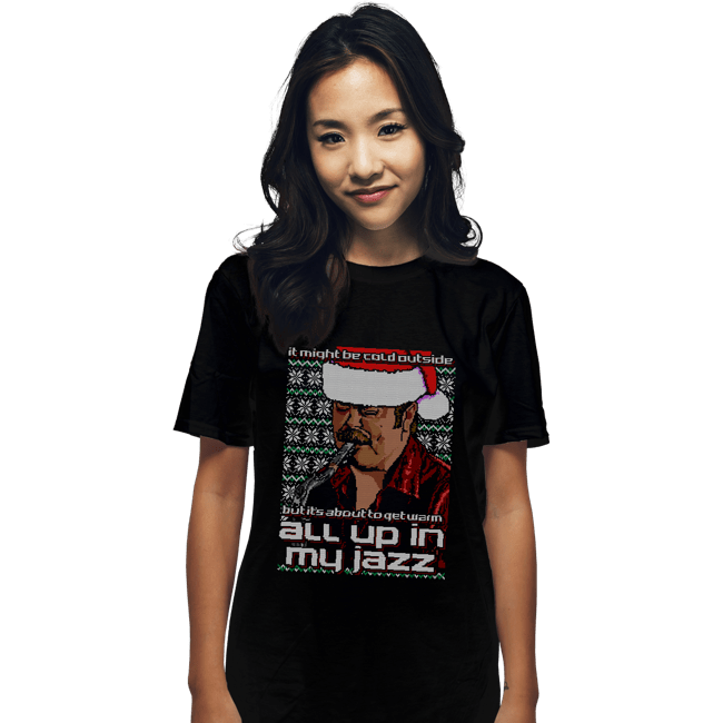 Secret_Shirts T-Shirts, Unisex / Small / Black All Up In My Jazz
