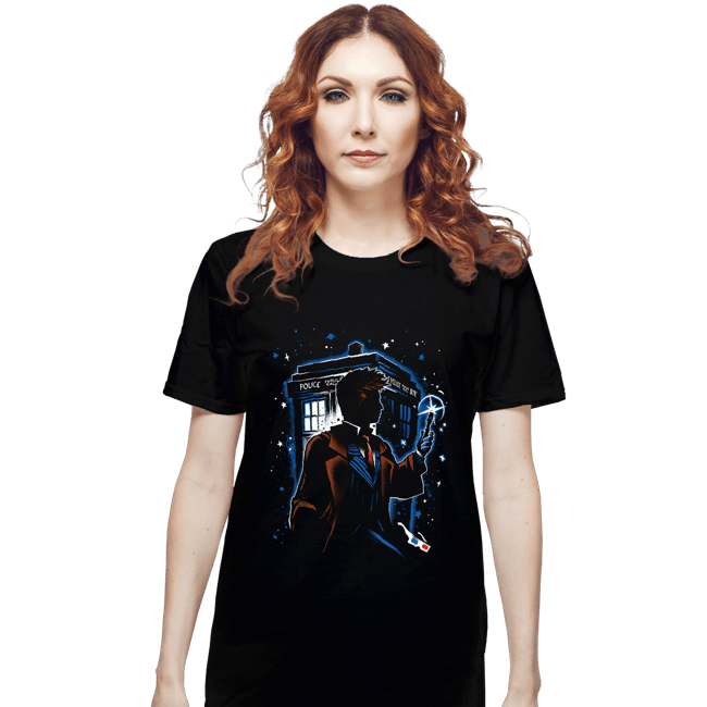 Secret_Shirts T-Shirts, Unisex / Small / Black The Tenth Doctor