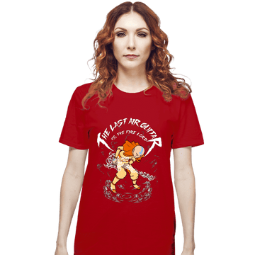 Daily_Deal_Shirts T-Shirts, Unisex / Small / Red The Last Air Guitar