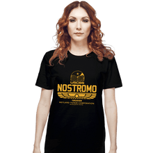 Load image into Gallery viewer, Secret_Shirts T-Shirts, Unisex / Small / Black Nostromo
