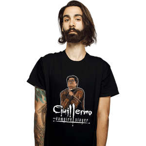 Shirts T-Shirts, Unisex / Small / Black Guillermo The Vampire Slayer