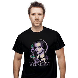 Shirts T-Shirts, Unisex / Small / Black Wednesday Addams