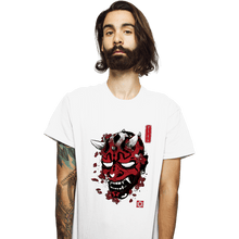 Load image into Gallery viewer, Daily_Deal_Shirts T-Shirts, Unisex / Small / White Darth Oni
