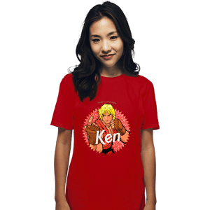 Daily_Deal_Shirts T-Shirts, Unisex / Small / Red Ken Doll