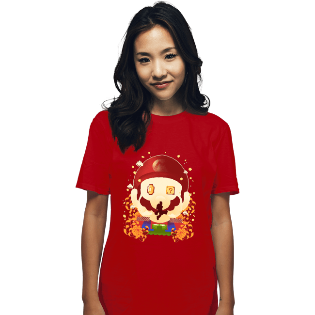 Daily_Deal_Shirts T-Shirts, Unisex / Small / Red Mario Memories