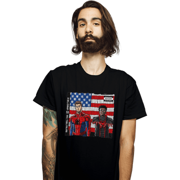 Shirts T-Shirts, Unisex / Small / Black Spider-Verse