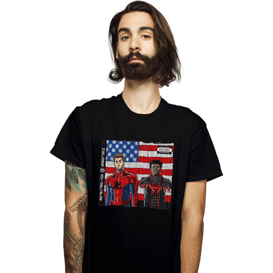 Shirts T-Shirts, Unisex / Small / Black Spider-Verse