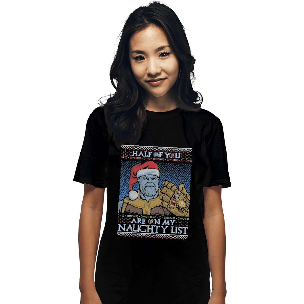 Shirts T-Shirts, Unisex / Small / Black Half Of You