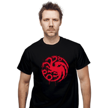Load image into Gallery viewer, Secret_Shirts T-Shirts, Unisex / Small / Black 3 Headed Dragon
