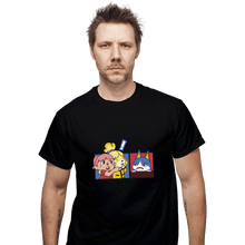 Load image into Gallery viewer, Shirts T-Shirts, Unisex / Small / Black Meme Crossing
