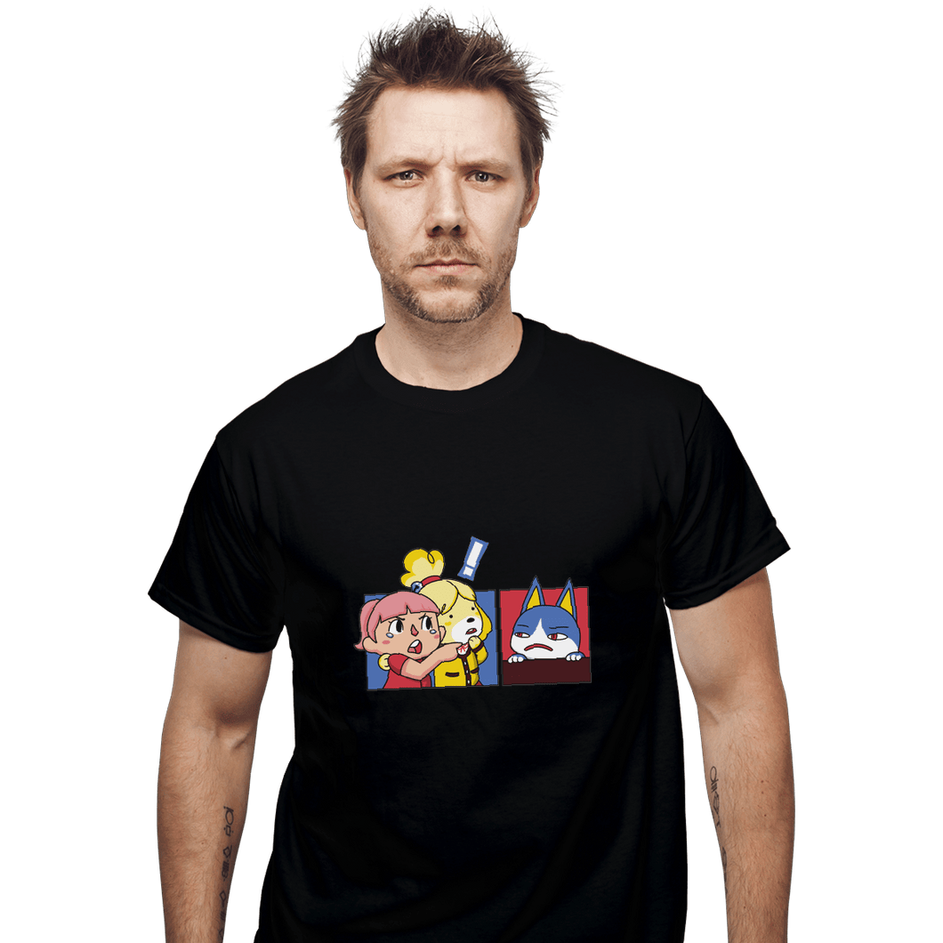Shirts T-Shirts, Unisex / Small / Black Meme Crossing