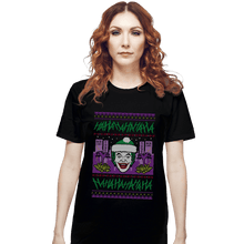 Load image into Gallery viewer, Shirts T-Shirts, Unisex / Small / Black HAHAHAHA Christmas
