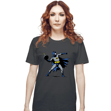 Secret_Shirts T-Shirts, Unisex / Small / Charcoal Bat-sy