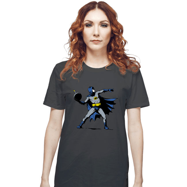 Secret_Shirts T-Shirts, Unisex / Small / Charcoal Bat-sy