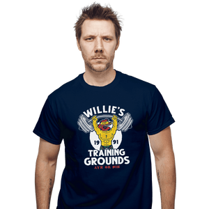 Shirts T-Shirts, Unisex / Small / Navy Willie's Training Grounds