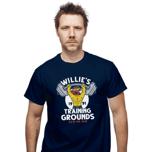 Shirts T-Shirts, Unisex / Small / Navy Willie's Training Grounds