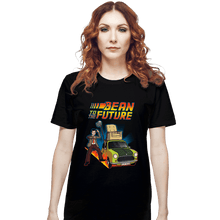 Load image into Gallery viewer, Daily_Deal_Shirts T-Shirts, Unisex / Small / Black Bean To The Future
