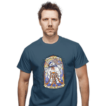 Load image into Gallery viewer, Shirts T-Shirts, Unisex / Small / Indigo Blue In Gozer We Trust
