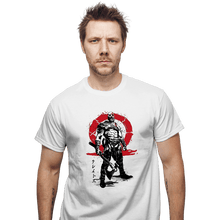 Load image into Gallery viewer, Daily_Deal_Shirts T-Shirts, Unisex / Small / White Killer Of Gods Sumi-e
