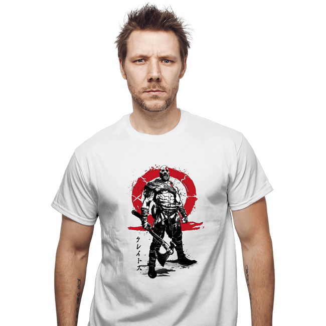 Daily_Deal_Shirts T-Shirts, Unisex / Small / White Killer Of Gods Sumi-e