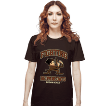 Load image into Gallery viewer, Daily_Deal_Shirts T-Shirts, Unisex / Small / Dark Chocolate Fighting Browncoats
