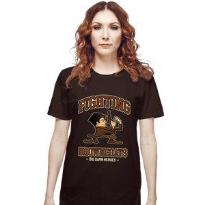 Daily_Deal_Shirts T-Shirts, Unisex / Small / Dark Chocolate Fighting Browncoats