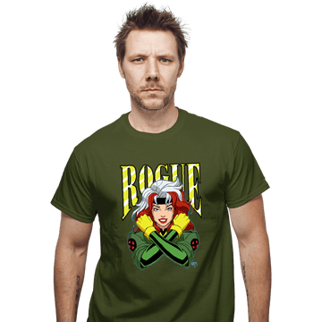 Daily_Deal_Shirts T-Shirts, Unisex / Small / Military Green Rogue 97