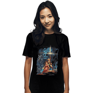 Secret_Shirts T-Shirts, Unisex / Small / Black Zelda Wars