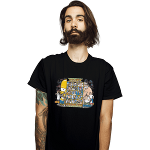Secret_Shirts T-Shirts, Unisex / Small / Black Clash Of Toon Dads Secret Sale
