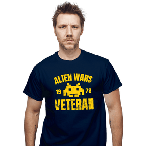 Secret_Shirts T-Shirts, Unisex / Small / Navy Alien Wars